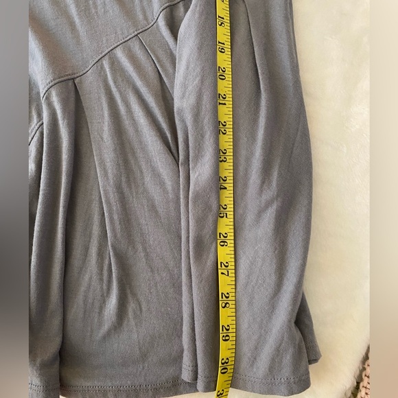 Project Social T Gray Mock Neck Asymmetrical Sundress - Picture 8 of 10